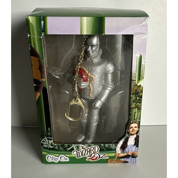 Wizard Of Oz Clip on Keychain Tinman By Kurt Adler - Picture 1 of 6